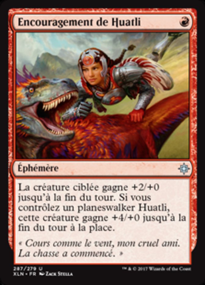 Encouragement de Huatli