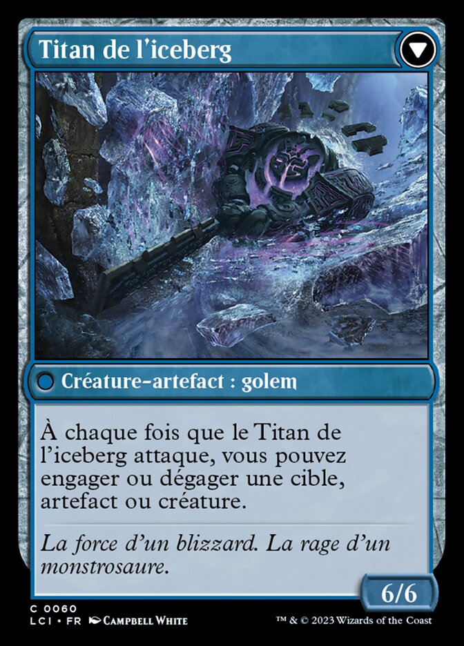 Iceberg inversé