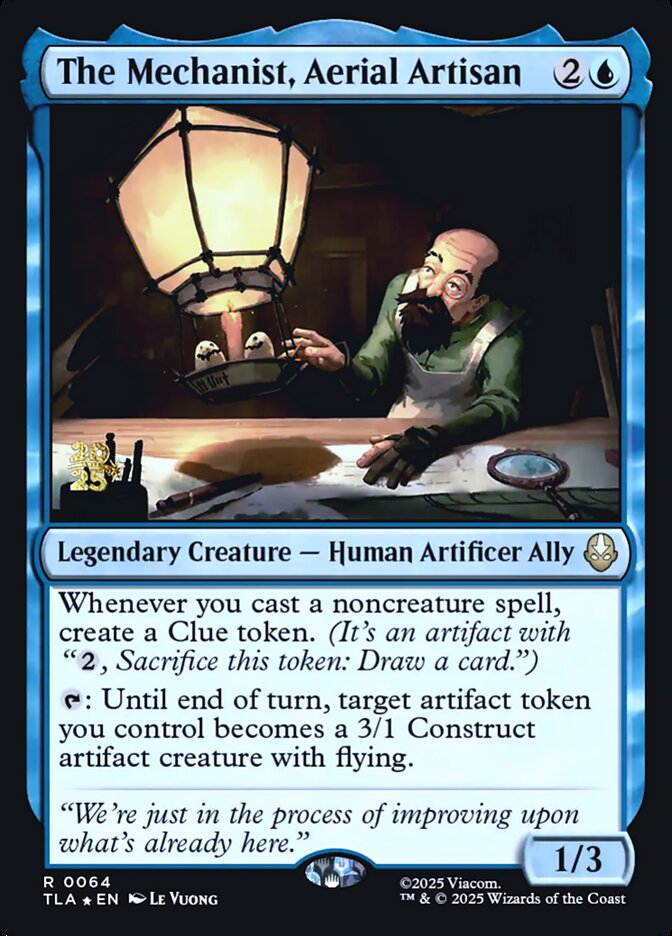 The Mechanist, Aerial Artisan