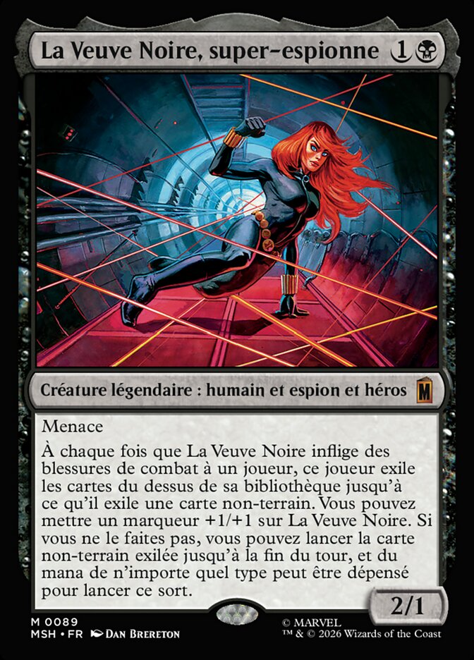 La Veuve Noire, super-espionne