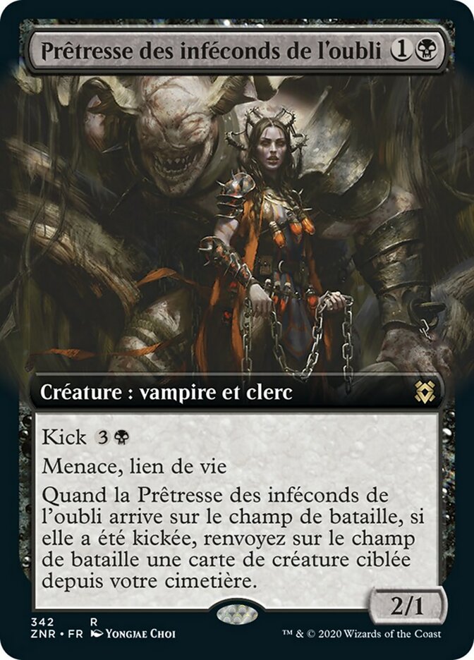 Prêtresse des inféconds de l'oubli