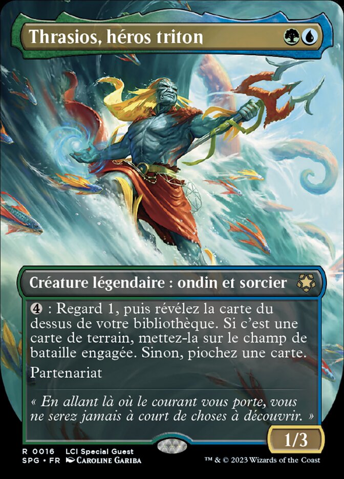 Thrasios, héros triton