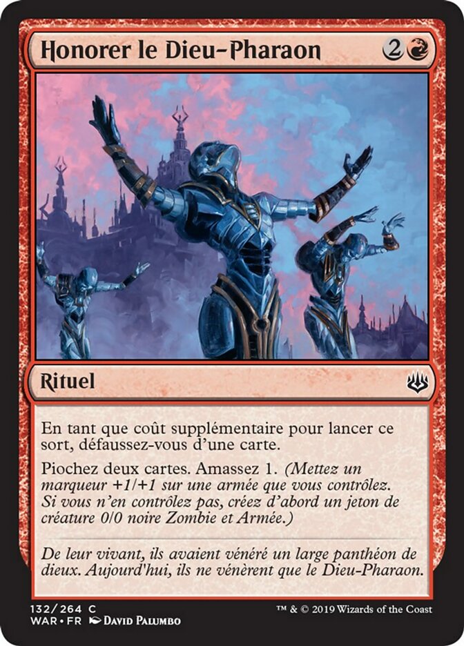 Honorer le Dieu-Pharaon