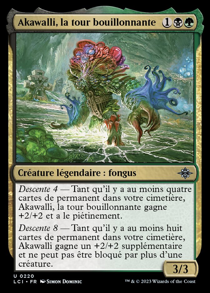 Akawalli, la tour bouillonnante