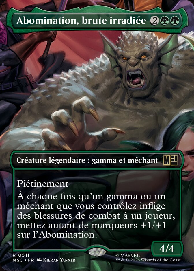 Abomination, brute irradiée