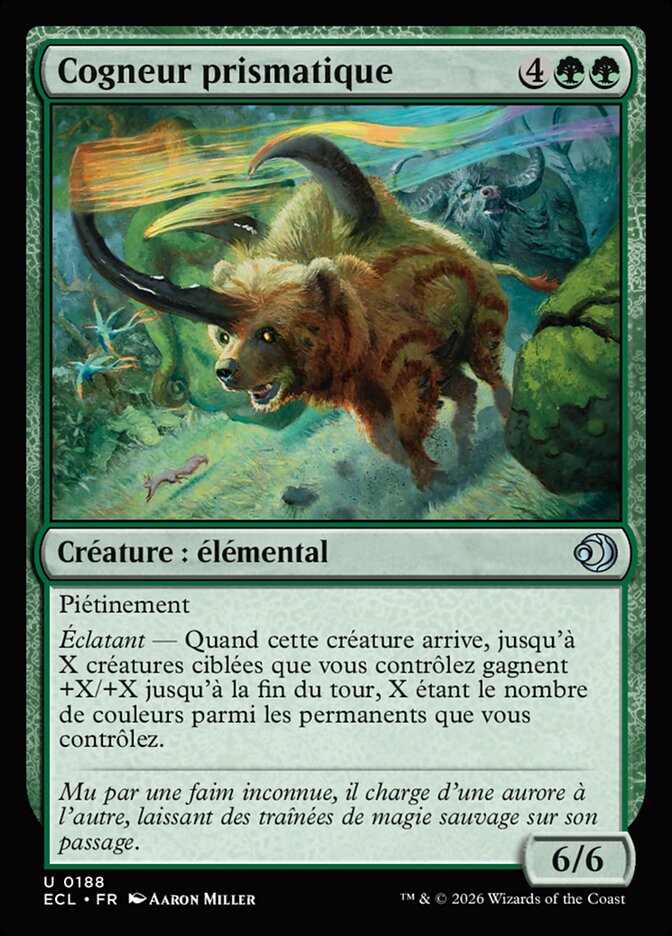 Cogneur prismatique