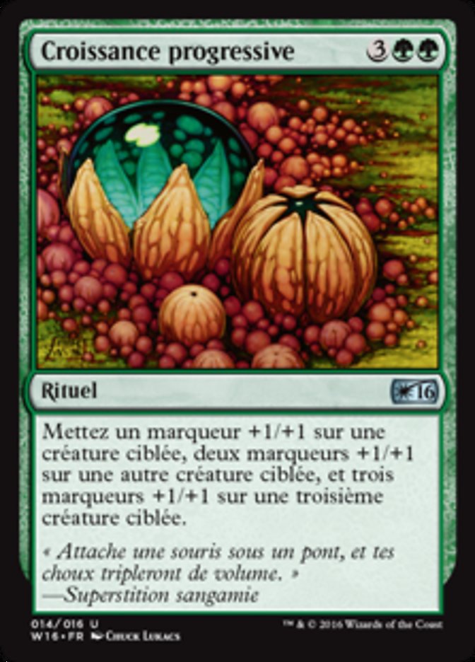 Croissance progressive