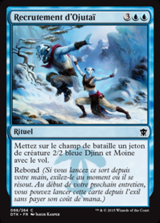 Recrutement d'Ojutaï