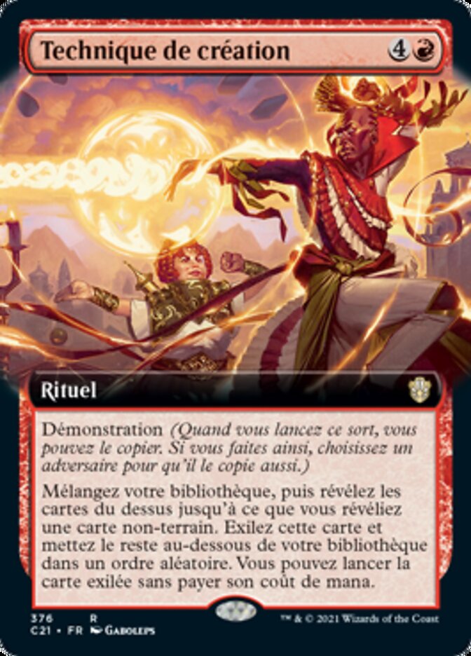 Technique de création