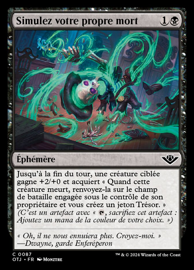 Simulez votre propre mort