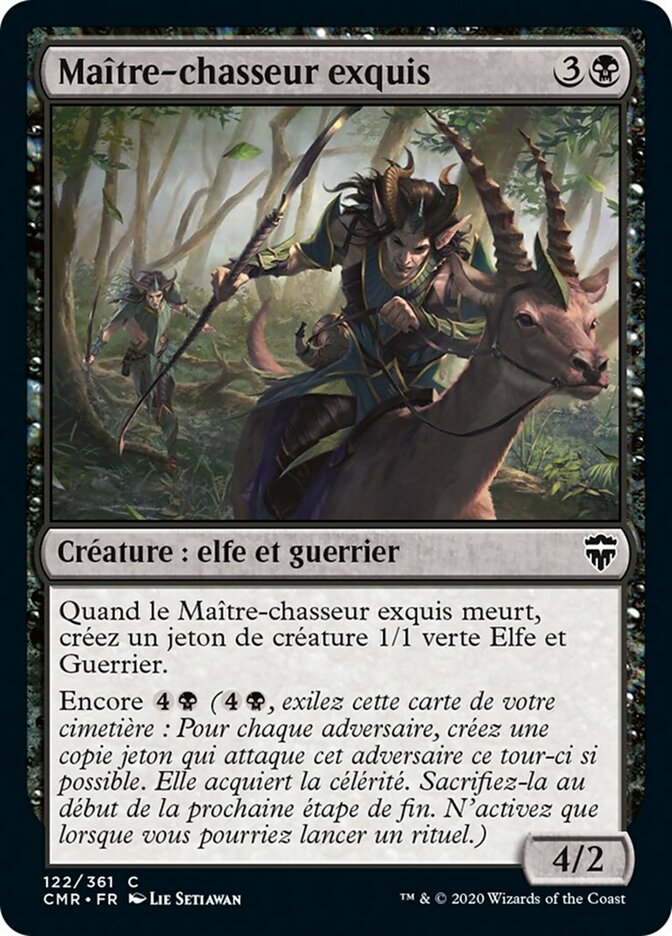 Maître-chasseur exquis