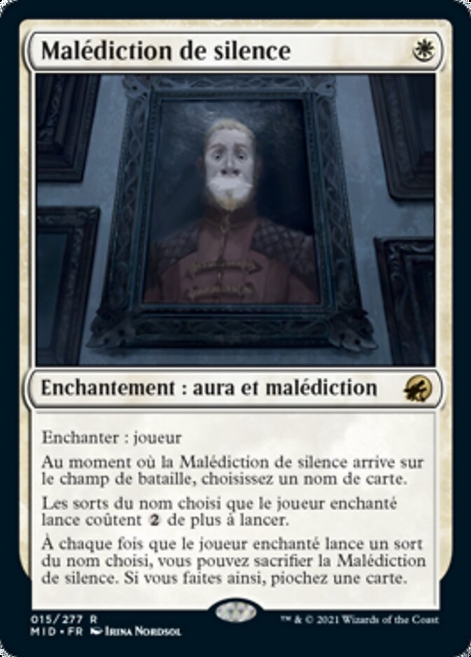 Malédiction de silence
