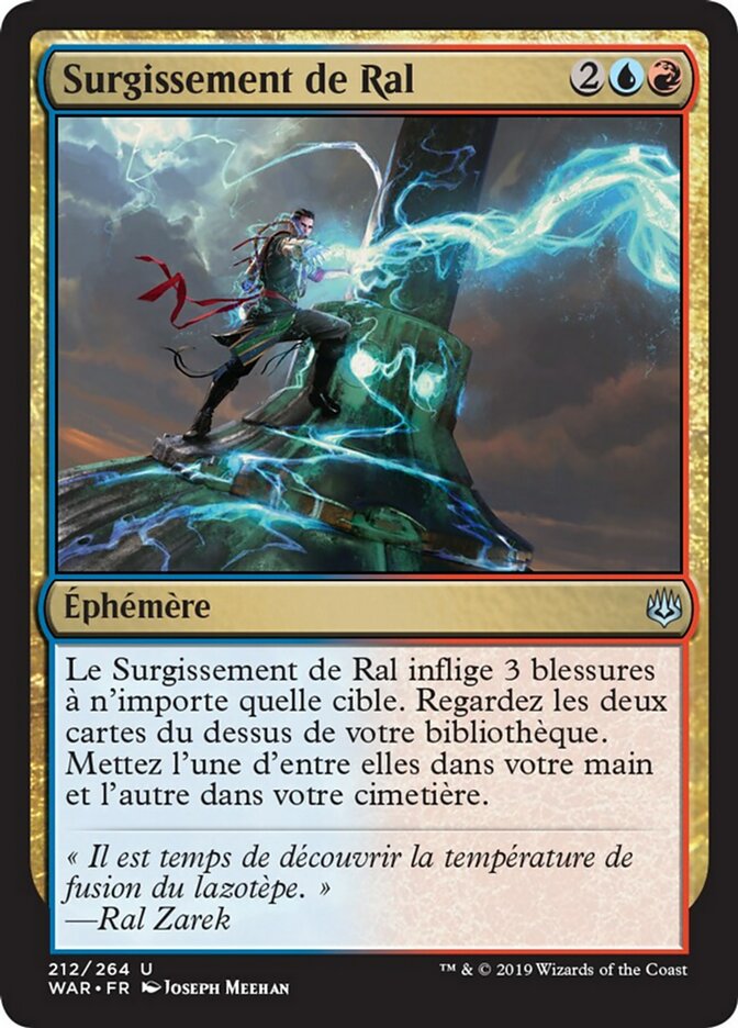 Surgissement de Ral