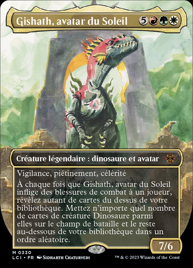Gishath, avatar du Soleil