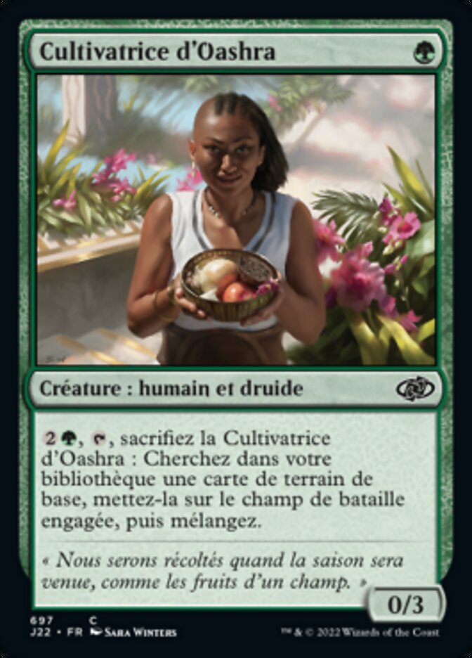 Cultivatrice d'Oashra
