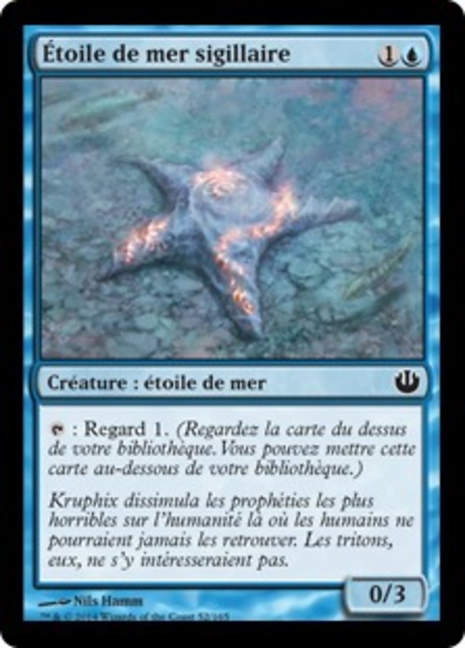 Étoile de mer sigillaire