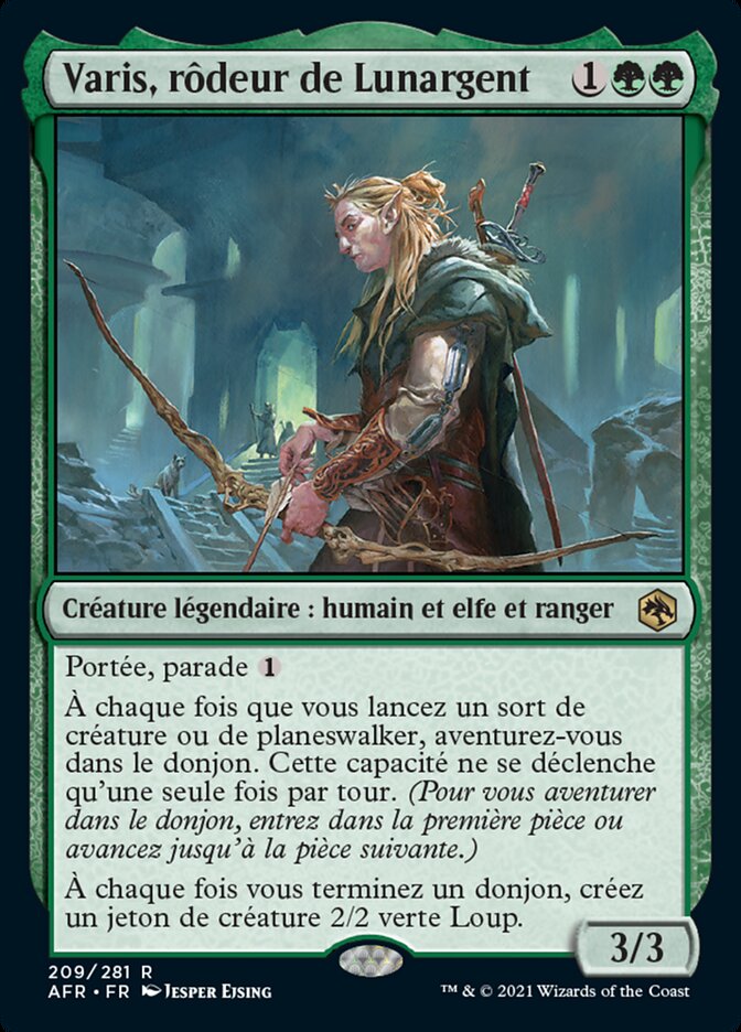 Varis, rôdeur de Lunargent