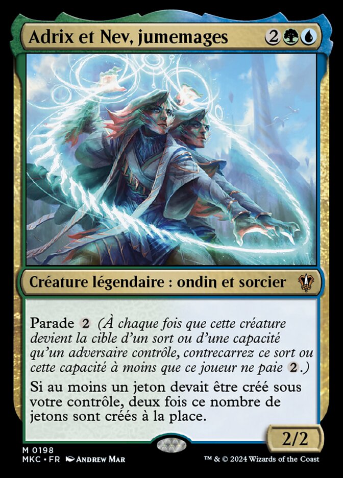 Adrix et Nev, jumemages