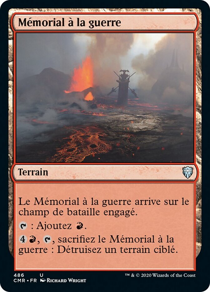 Mémorial à la guerre