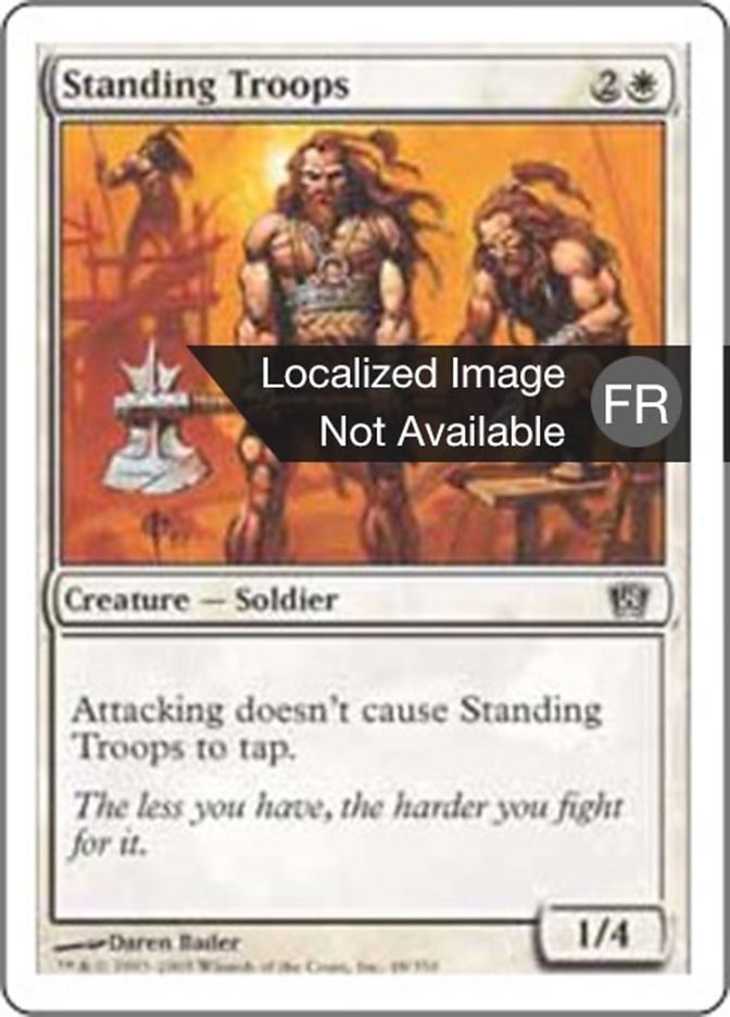 Troupes régulières