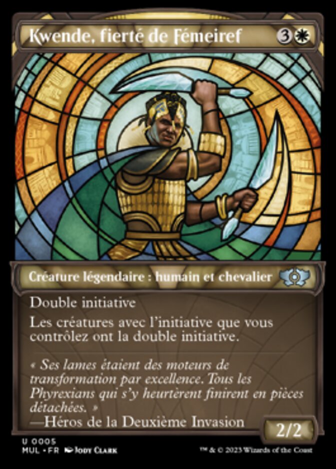 Kwende, fierté de Fémeiref