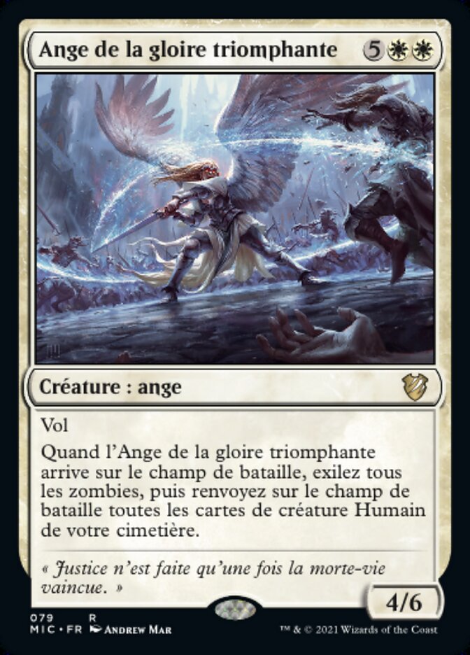 Ange de la gloire triomphante