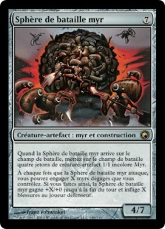 Sphère de bataille myr