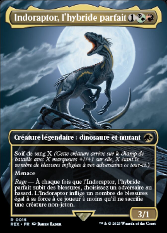 Indoraptor, l'hybride parfait