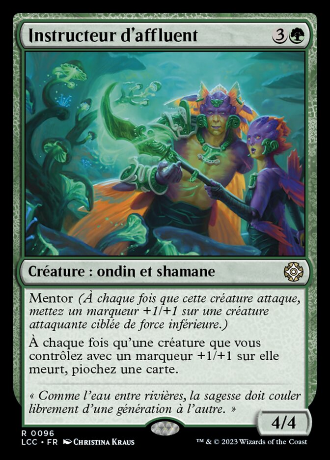 Instructeur d'affluent