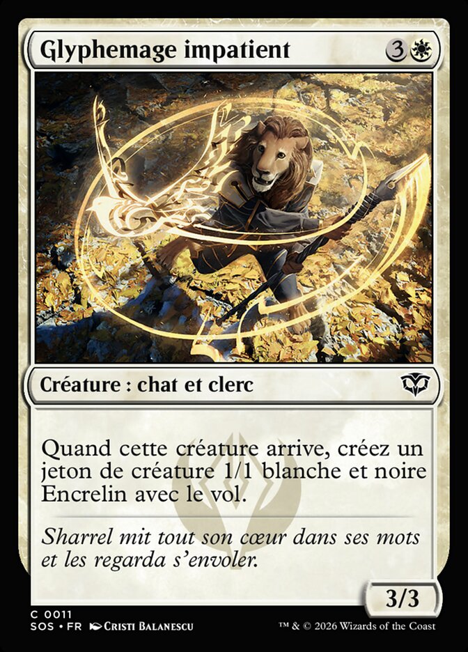 Glyphemage impatient