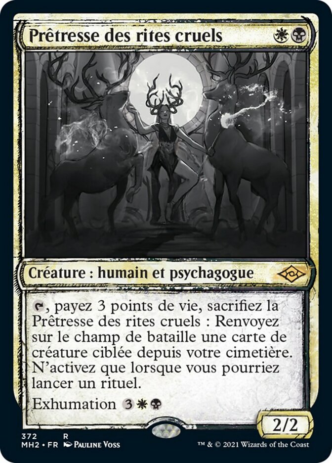 Prêtresse des rites cruels