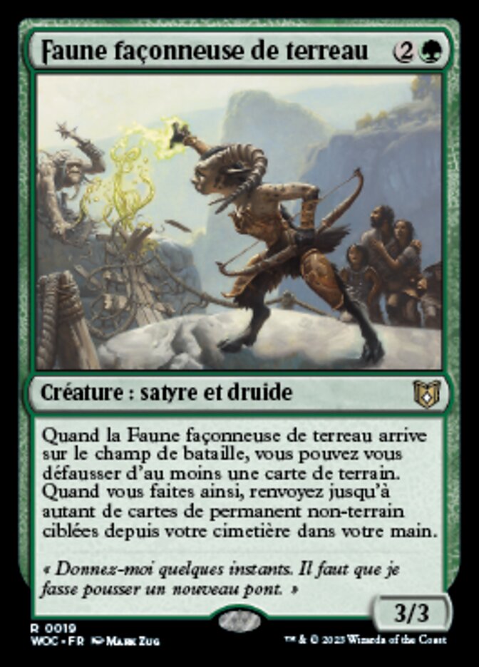 Faune façonneuse de terreau