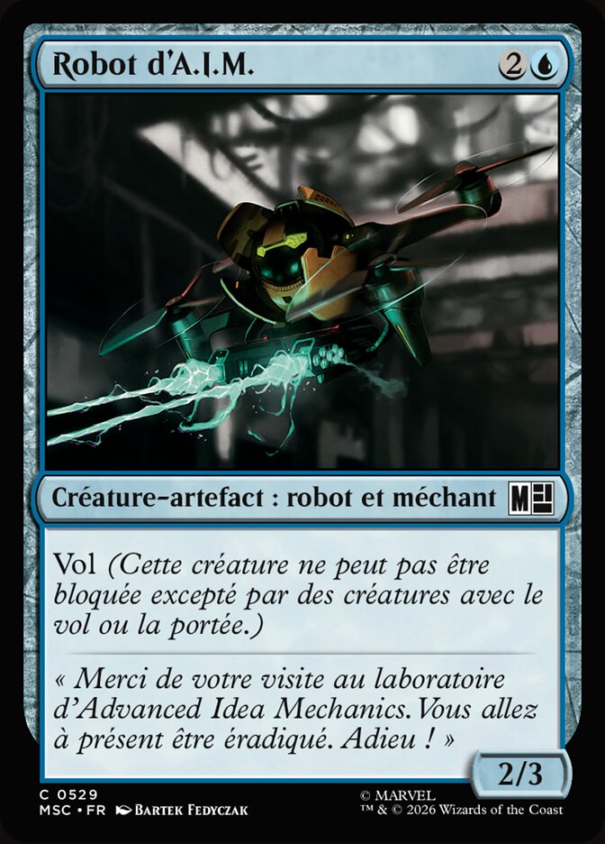 Robot d'A.I.M.