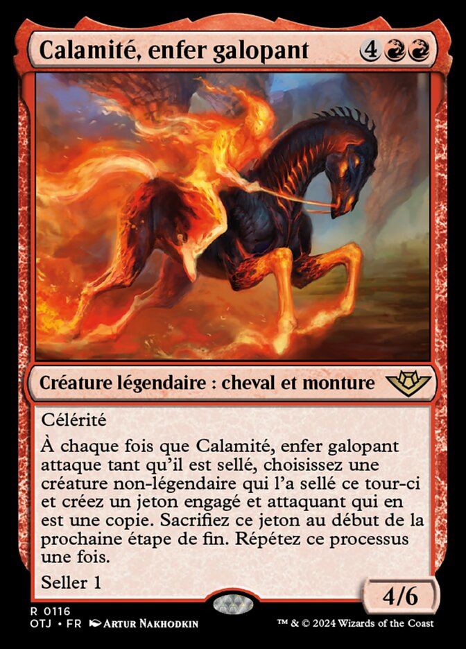 Calamité, enfer galopant