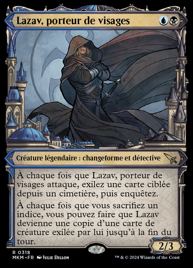 Lazav, porteur de visages