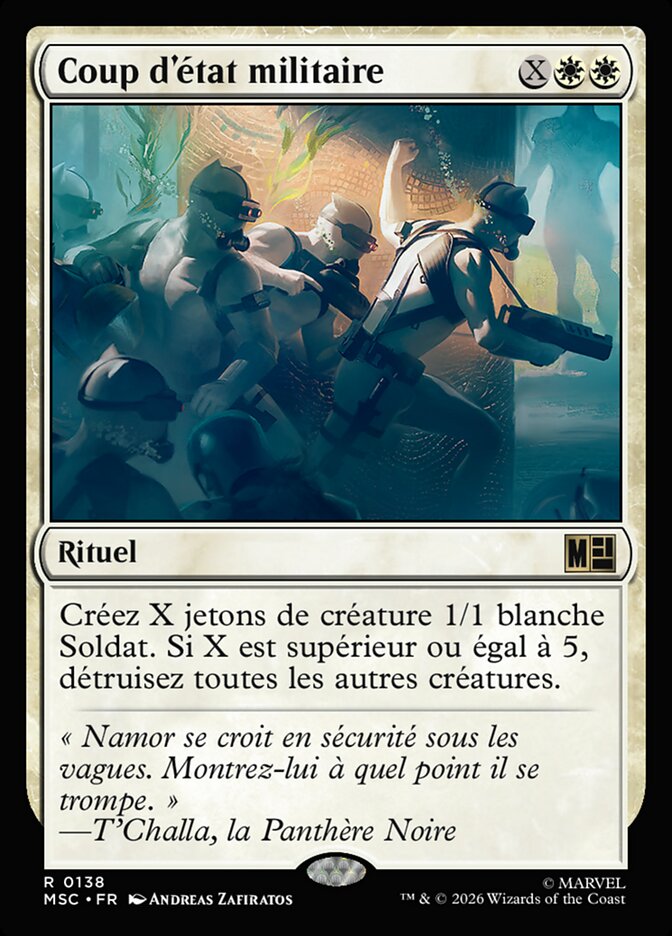 Coup d'état militaire