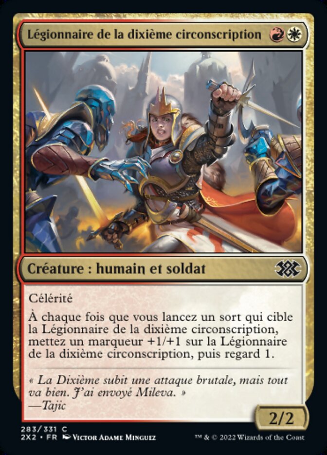 Légionnaire de la dixième circonscription