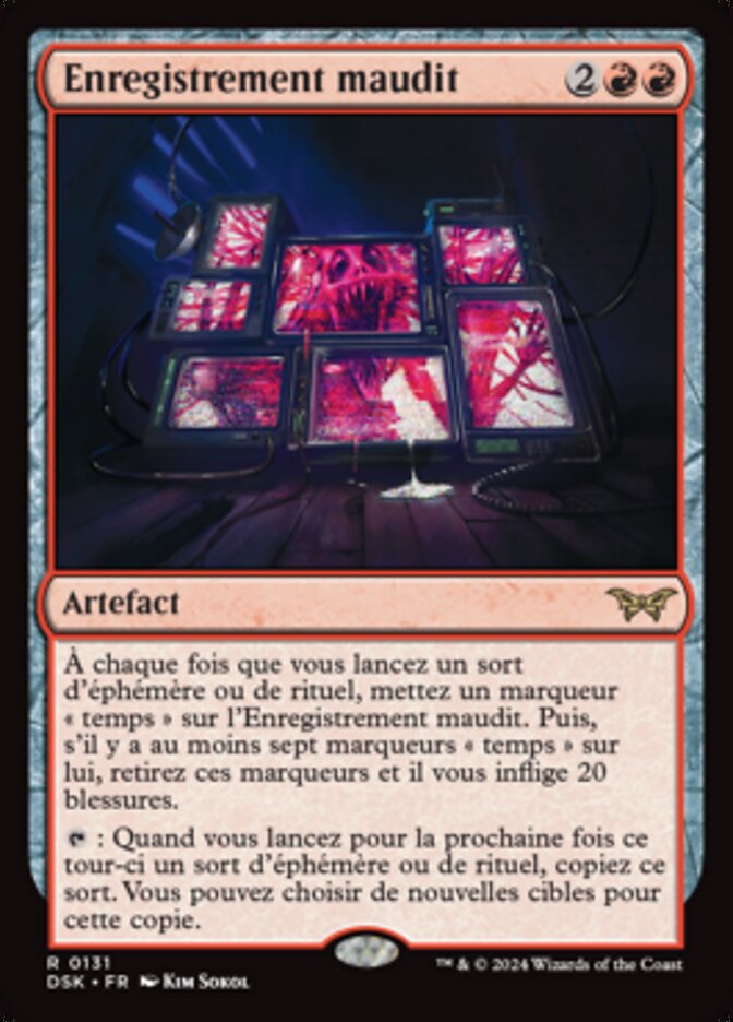 Enregistrement maudit