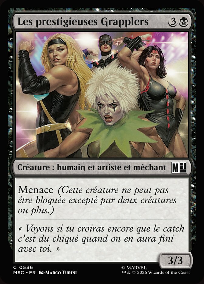 Les prestigieuses Grapplers