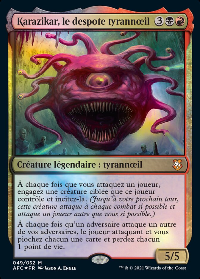 Karazikar, le despote tyrannœil