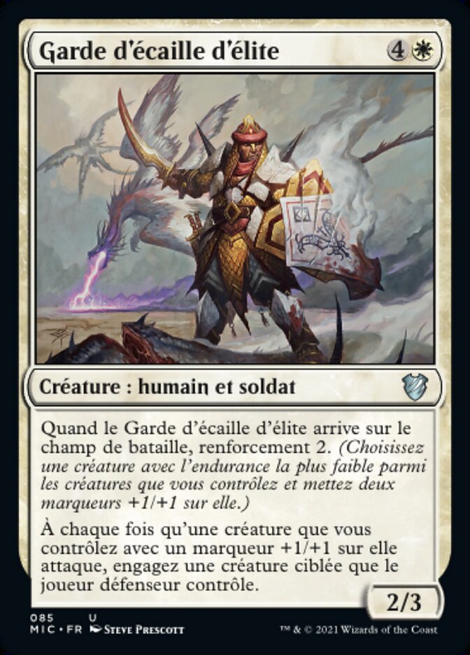 Garde d'écaille d'élite