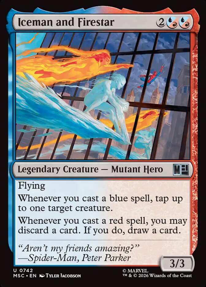 Iceman and Firestar