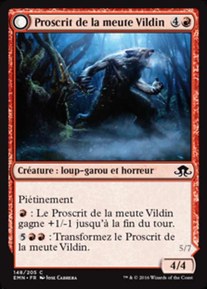 Proscrit de la meute Vildin