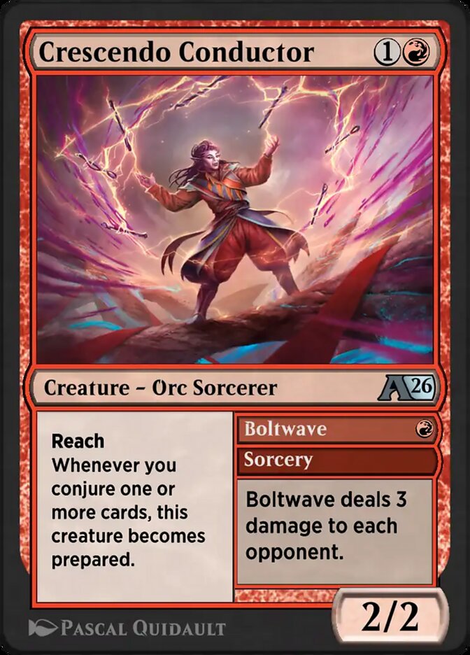 Crescendo Conductor // Boltwave