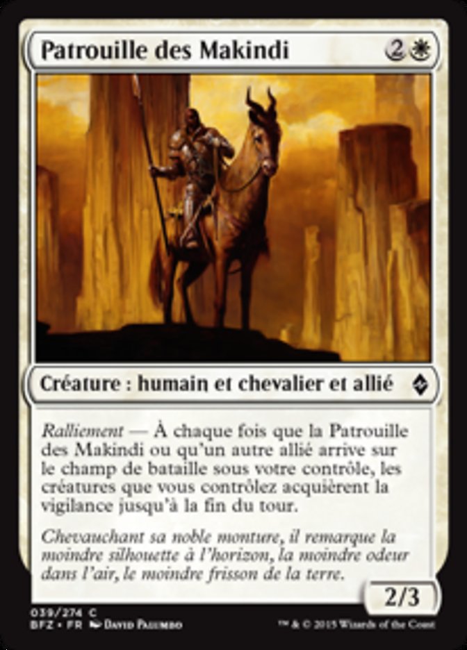 Patrouille des Makindi