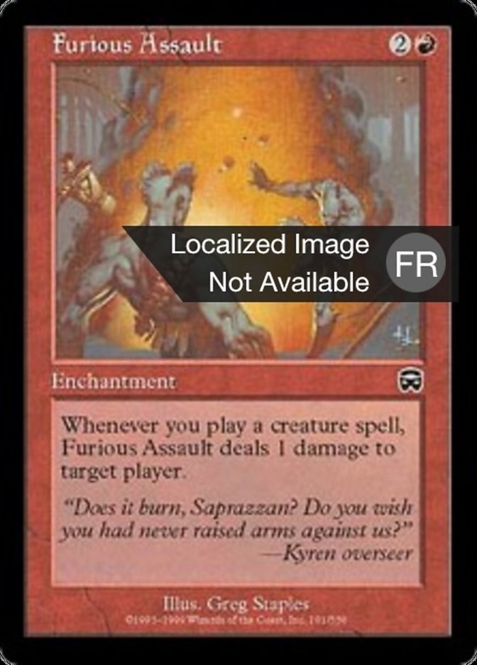 Assault furieux