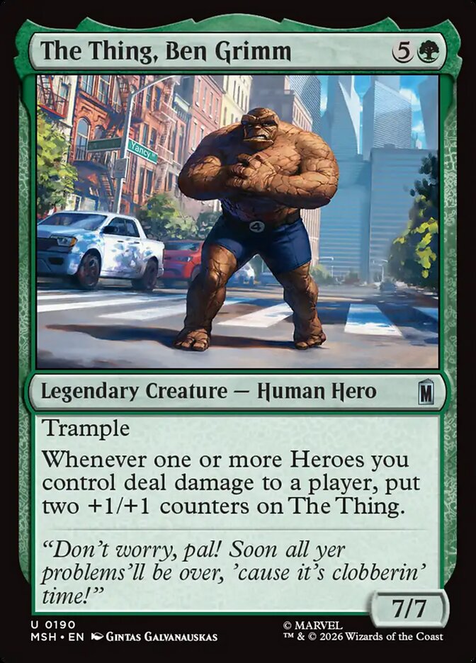 The Thing, Ben Grimm