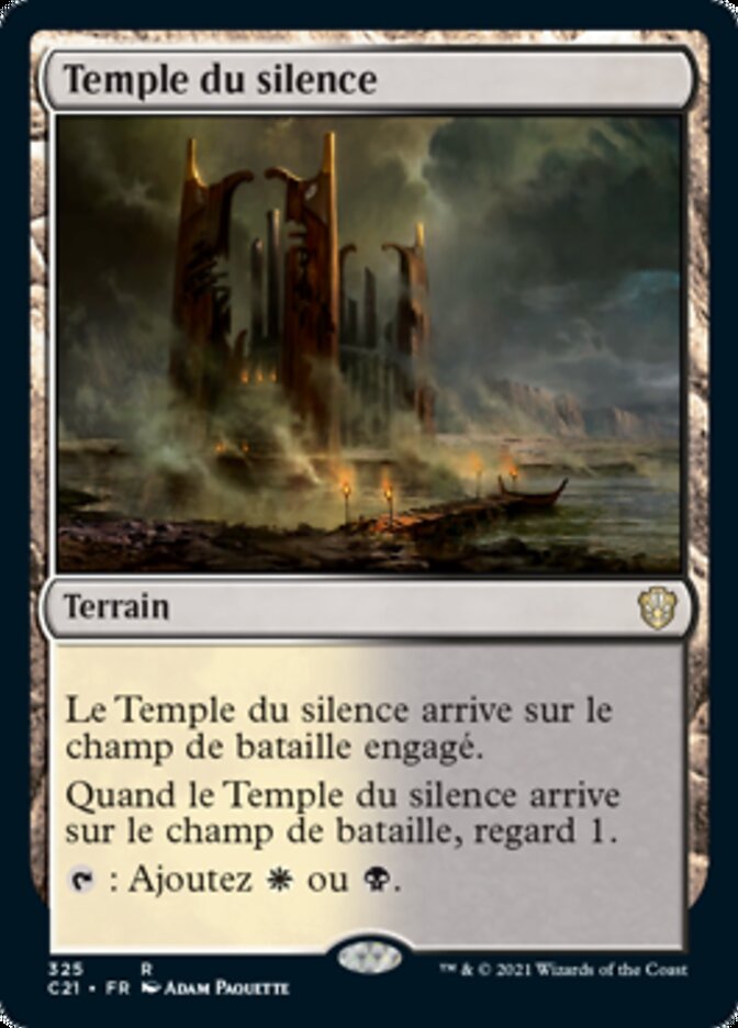 Temple du silence