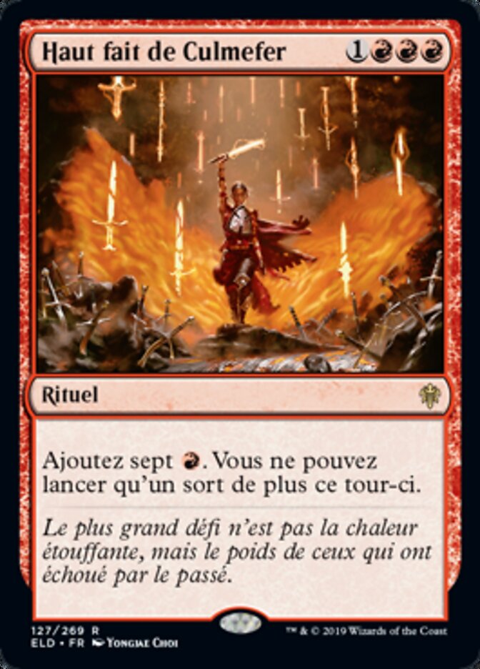 Haut fait de Culmefer