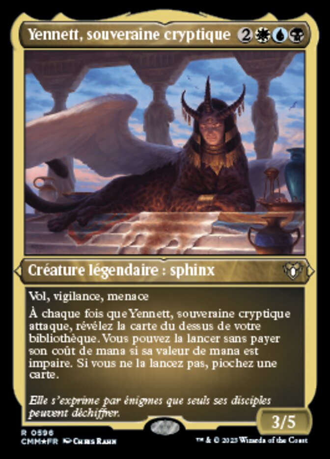 Yennett, souveraine cryptique
